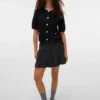 Mini-jupe taille haute Vmbestie