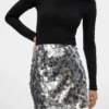 Mini-jupe taille haute Vmcute