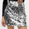 Mini-jupe taille haute Vmcute