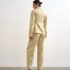 Pantalon ajusté taille haute Tswera en costume et tailleur