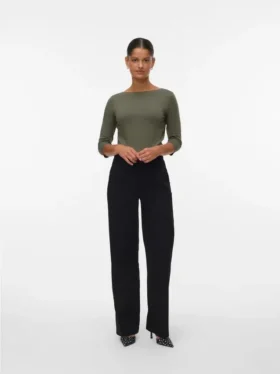 pantalon ajust taille haute vmmille 1 280x374 - Pantalon ajust&eacute; taille haute Vmmille