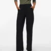 Pantalon ajusté taille haute Vmmille