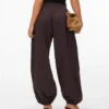 Pantalon ballon taille mi-haute Vmlotus