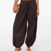 Pantalon ballon taille mi-haute Vmlotus