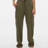 Pantalon cargo taille haute Vmpepper