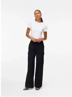 Pantalon cargo taille moyenne Vmkarlie