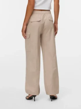 Pantalon cargo taille moyenne Vmkarlie