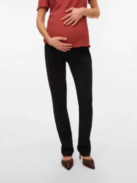 Pantalon coupe classique à taille haute