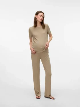 Pantalon coupe classique à taille haute
