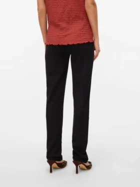 Pantalon coupe classique à taille haute