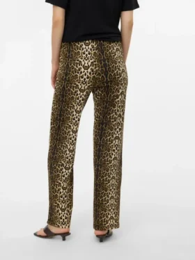 Pantalon coupe classique à taille haute
