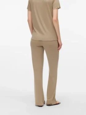 Pantalon coupe classique à taille haute