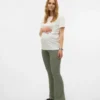 Pantalon coupe classique à taille haute