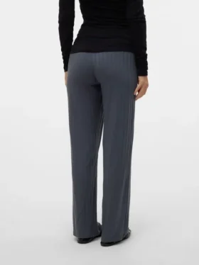 Pantalon coupe classique à taille mi-haute