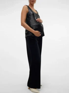 Pantalon à coupe large