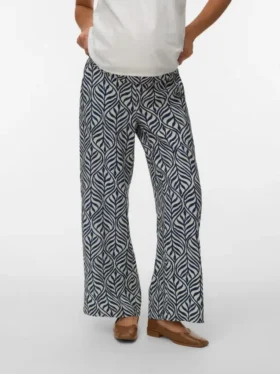 Pantalon à coupe large