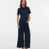 Pantalon à coupe large