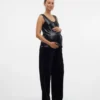 Pantalon à coupe large