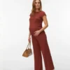 Pantalon à coupe large