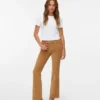 Pantalon en velours côtelé taille basse Vmsigi