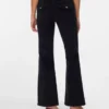 Pantalon en velours côtelé taille basse Vmsigi