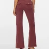 Pantalon en velours côtelé taille basse Vmsigi