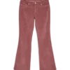 Pantalon en velours côtelé taille basse Vmsigi