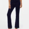 Pantalon en velours côtelé taille haute Vmsiga
