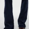 Pantalon en velours côtelé taille haute Vmsiga