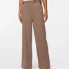 Pantalon en velours côtelé taille haute Vmvilja
