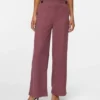 Pantalon en velours côtelé taille haute Vmvilja