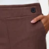 Pantalon en velours côtelé taille haute Vmvilja