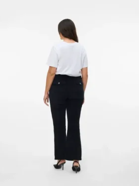 Pantalon en velours côtelé taille mi-haute Vmcsiri