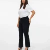Pantalon en velours côtelé taille mi-haute Vmcsiri
