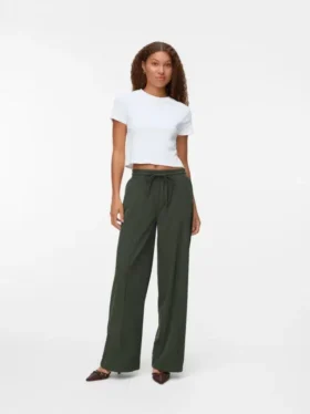 Pantalon en velours taille haute Vmvilja