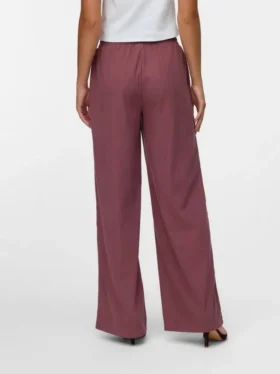 Pantalon en velours taille haute Vmvilja