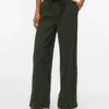 Pantalon en velours taille haute Vmvilja