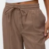 Pantalon en velours taille haute Vmvilja