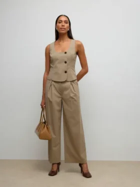 Pantalon taille haute Awayah