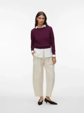 Pantalon taille haute Awcarley