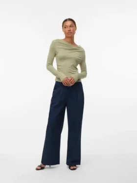 Pantalon taille haute Awsovina