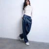 Pantalon taille haute Tstina