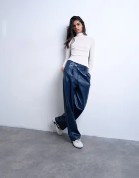Pantalon taille haute Tstina