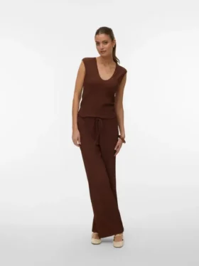 Pantalon taille haute Vmanita