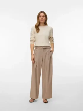 Pantalon taille haute Vmbellis