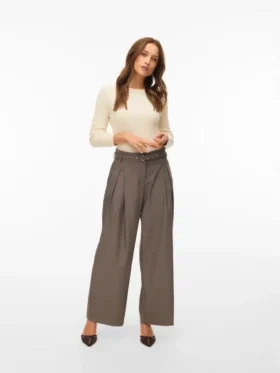 Pantalon taille haute Vmbellis