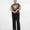 Pantalon taille haute Vmcbecky