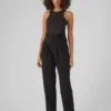 Pantalon taille haute Vmclea