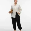 Pantalon taille haute Vmclifina