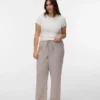 Pantalon taille haute Vmclinn